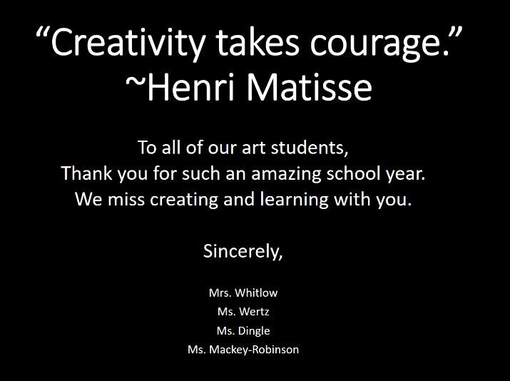  NHS Virtual Art Exhibit